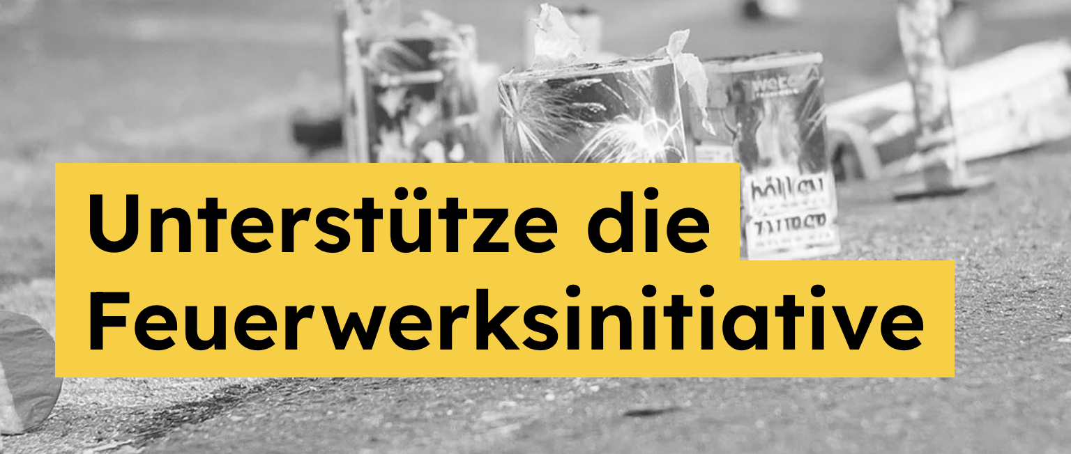 JA - zur Einschränkung von Feuerwerk