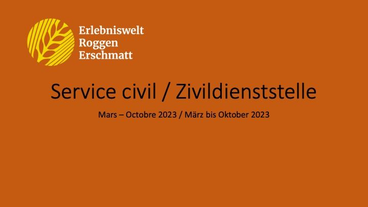 Service civil / Zivildienststelle